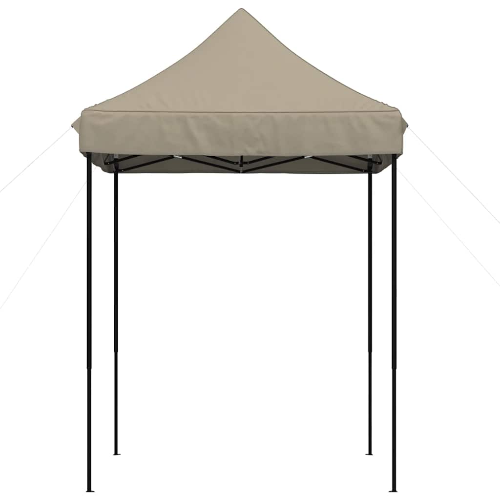 Partyzelt Faltbar Pop-Up Schwarz 200x200x306 cm