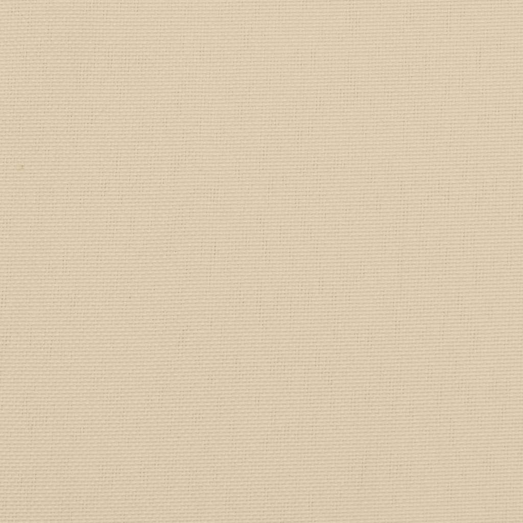 Palettenkissen 3-tlg. Taupe Stoff