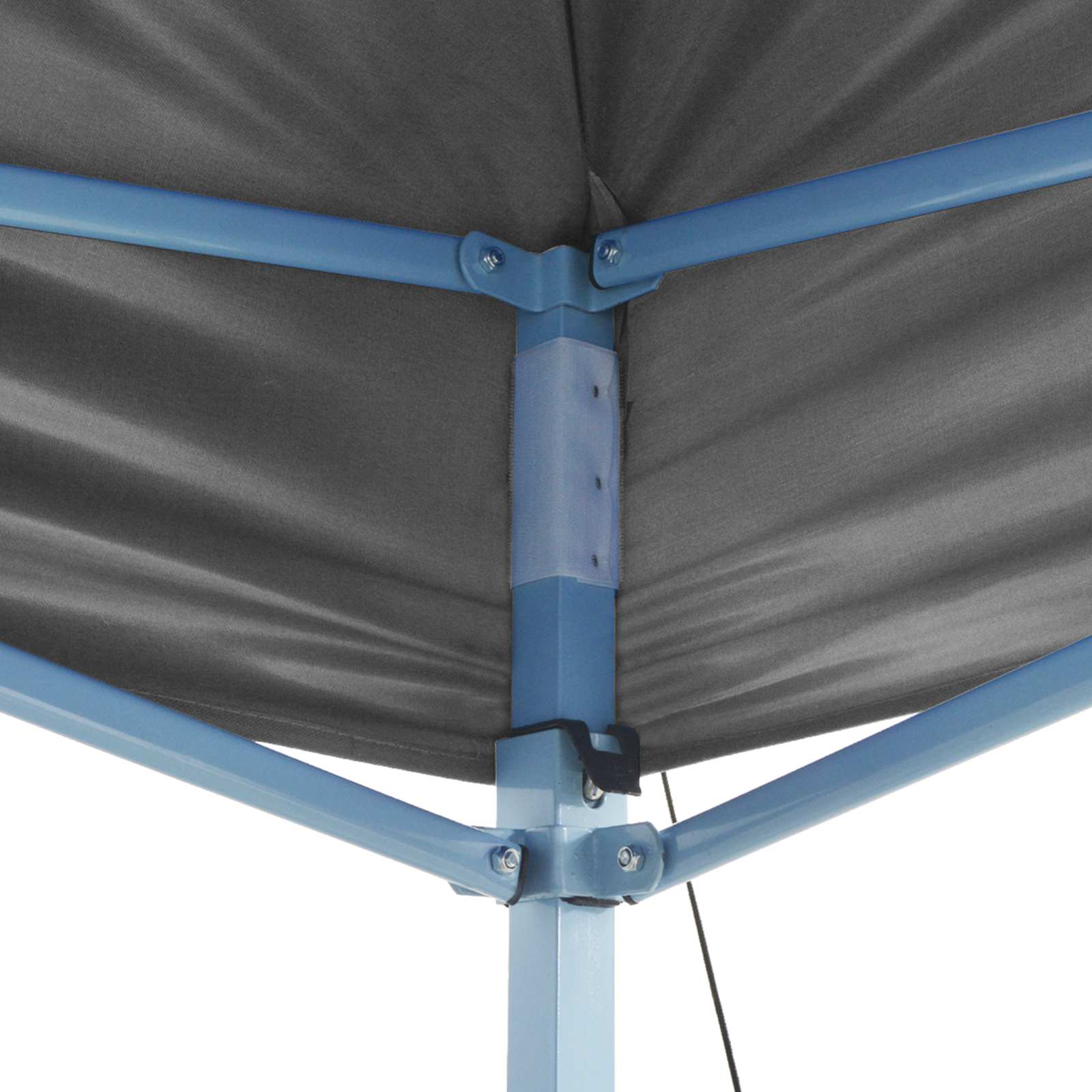 Partyzelt Faltbar Pop-Up Schwarz 292x292x315 cm