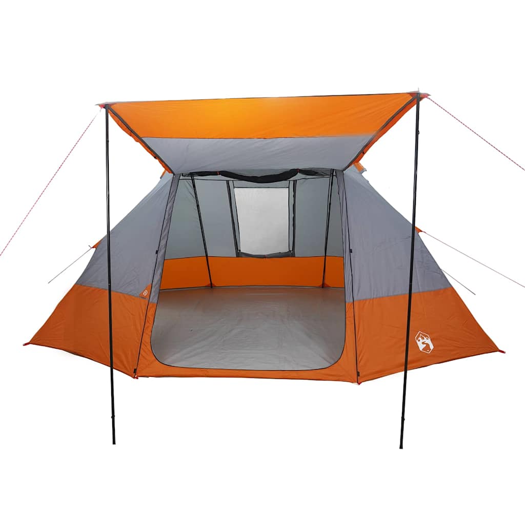 Campingzelt mit Dach mit Speicher Grün 482 x 360 x 227 cm Taft