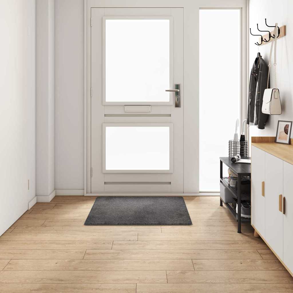 Teppichläufer Grau 50 x 100 cm 100% Polypropylen Tuft