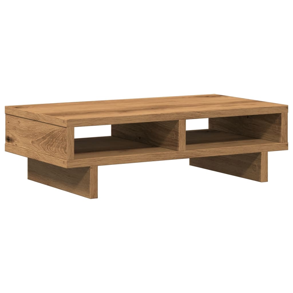 Monitor Halterung Schwarz 100 x 27 x 15 cm Holzwerkstoff