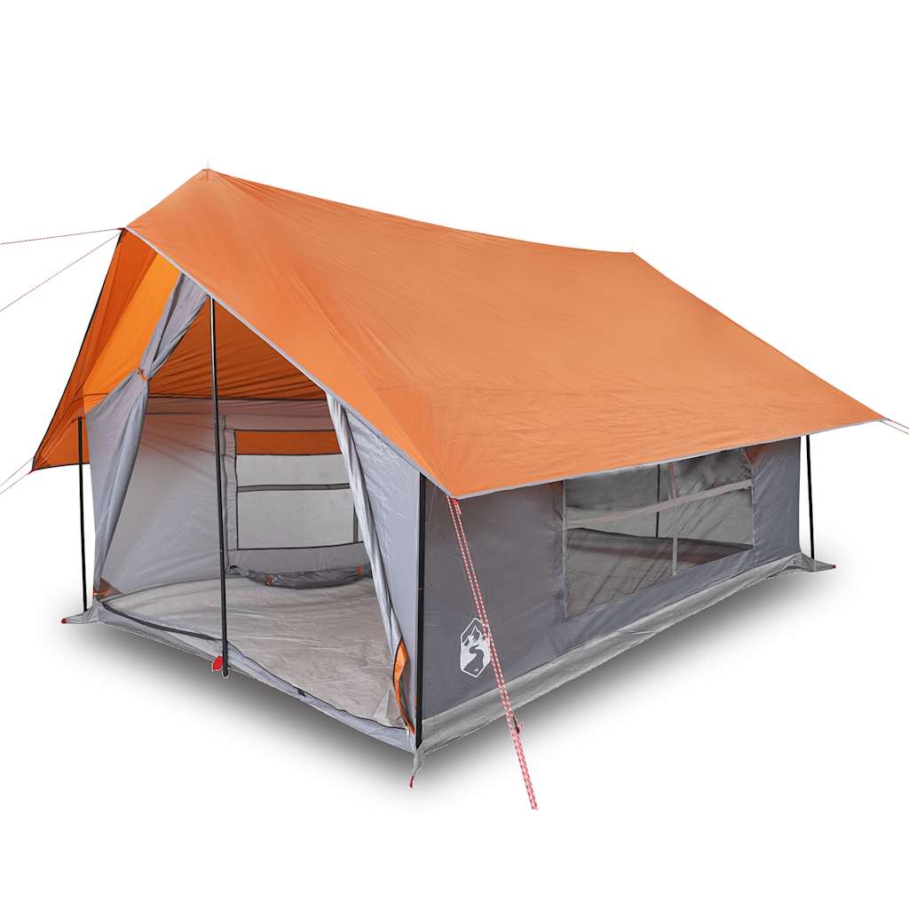 Campingzelt 5 Personen Grün Wasserdicht