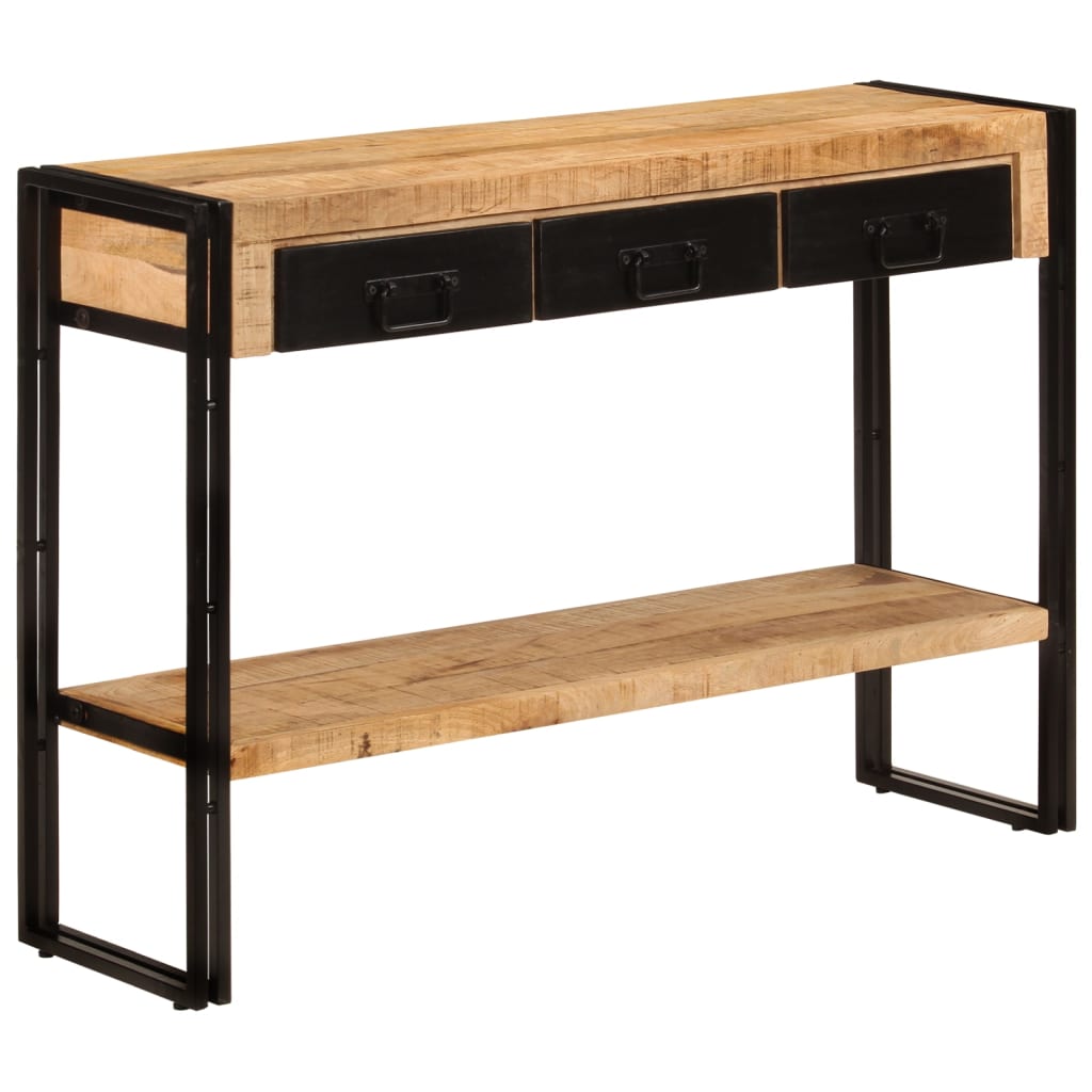 Konsolentisch 110x30x76 cm Altholz Massiv