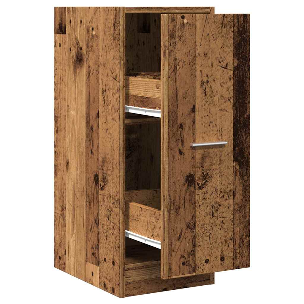 Apothekerschrank Weiß 30 x 41 x 174,5 cm Holzwerkstoff