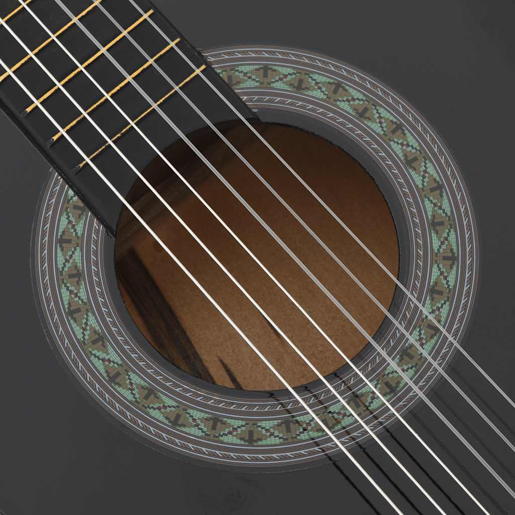 12.-tlg. Klassische Gitarre Set für Anfänger 4/4 39