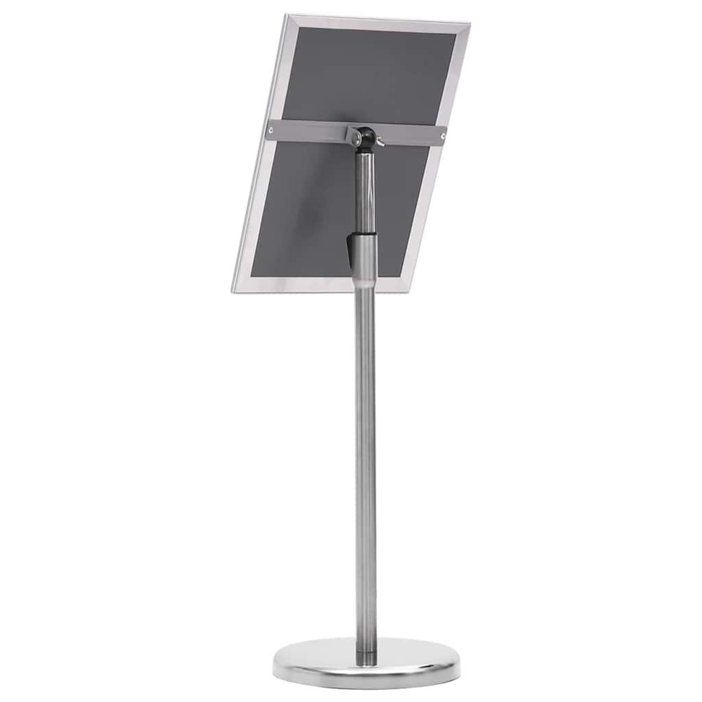 Plakatständer 2 pcs Schwarz 45 x 32,7 x 108 cm Aluminium