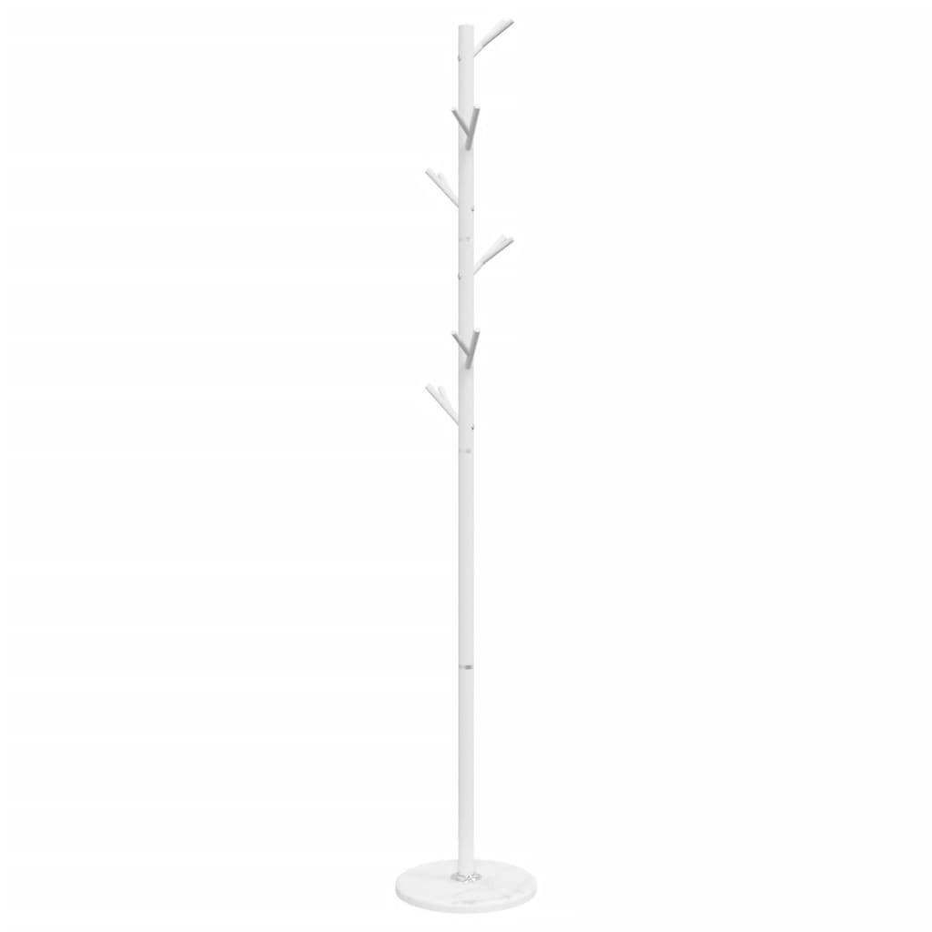 Garderobenständer Schwarz 175 cm Pulverbeschichtetes Eisen