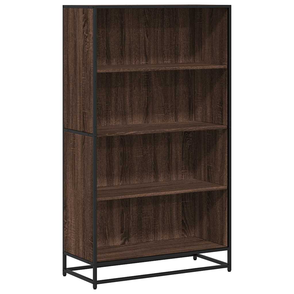 Bücherregal Schwarz 60x35x139 cm Holzwerkstoff