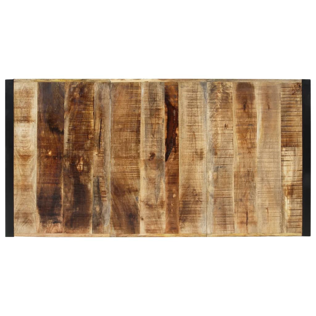 Esstisch Raues Massives Mangoholz 180 cm