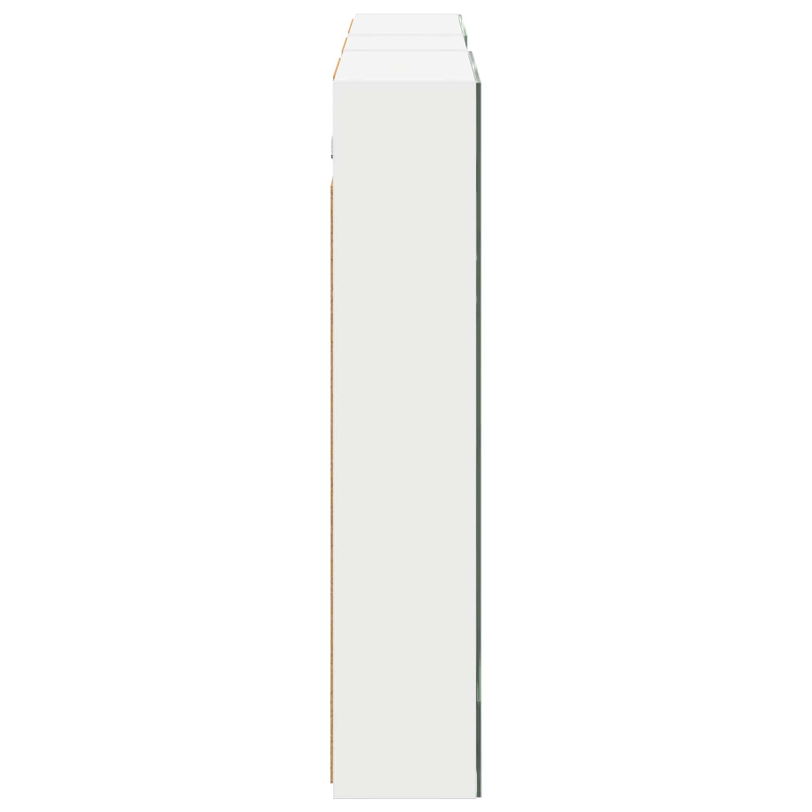 Badezimmerschrank-Set 3 pcs 80 x 10,5 x 50 cm Holzwerkstoff