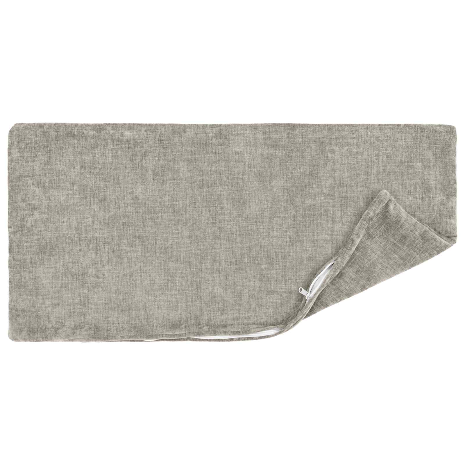 Kissenbezug 6 Stk. HEERLEN Dunkelgrau 30 x 30 cm Chenille-Stoff