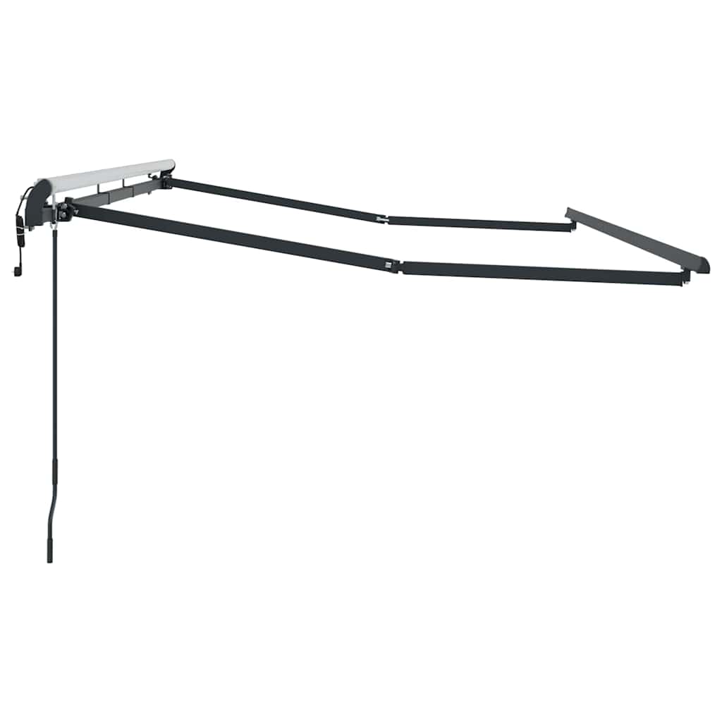 Markisenrahmen Weiß 2,5 x 2 m Metall