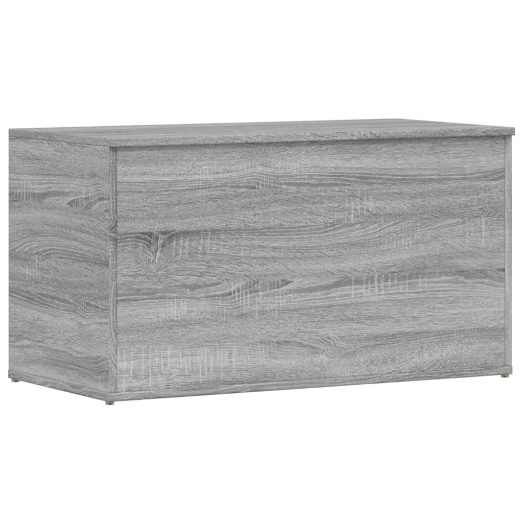 Aufbewahrungstruhe Weiß 84x42x46 cm Holzwerkstoff