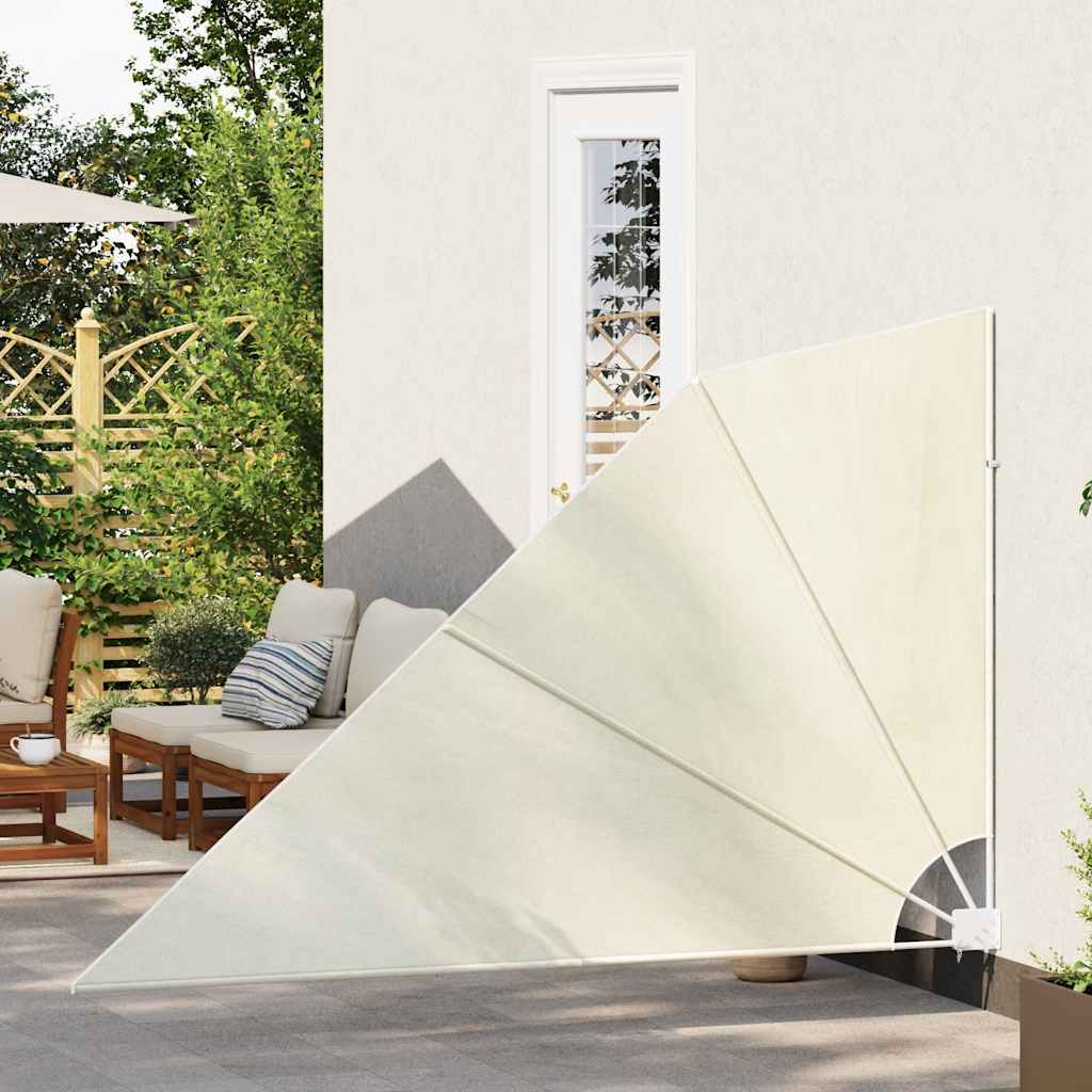 Faltbarer Balkonfächer Grau 210×210 cm