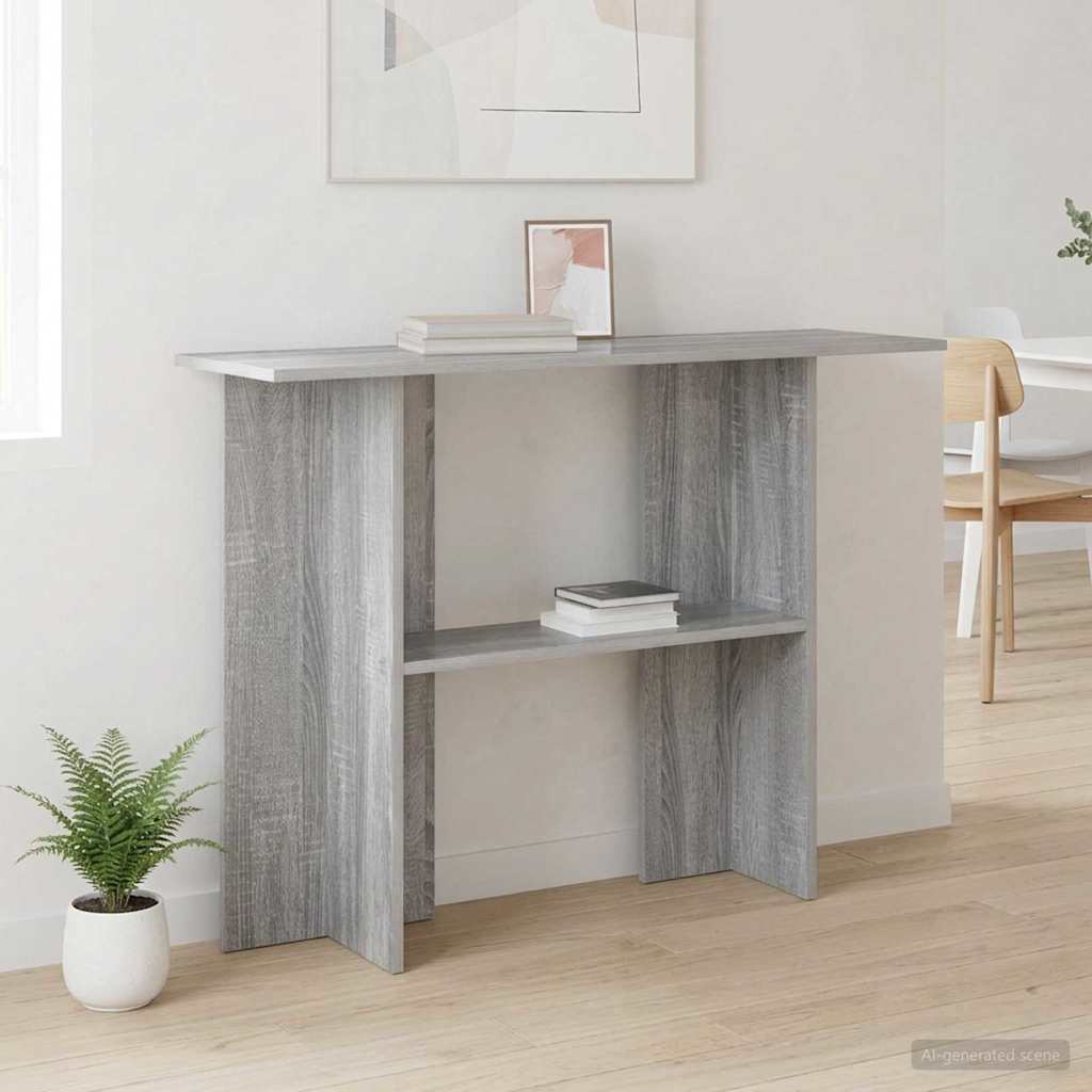Konsolentisch Weiß 100 x 30 x 75 cm Holzwerkstoff