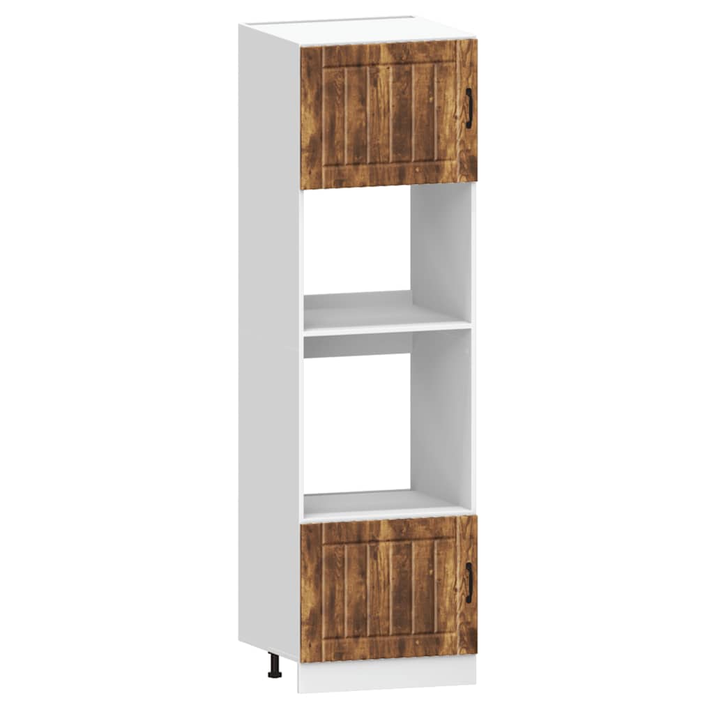 7-tlg. Küchenschrank-Set Kalmar Weiß Holzwerkstoff
