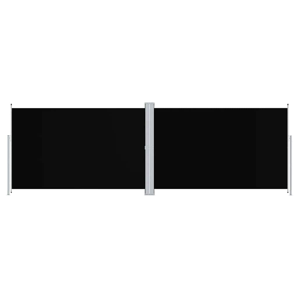 Ausziehbare Seitenmarkise 160×600 cm Braun