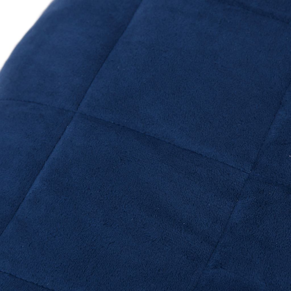 Gewichtsdecke Grau 122x183 cm 5 kg Stoff
