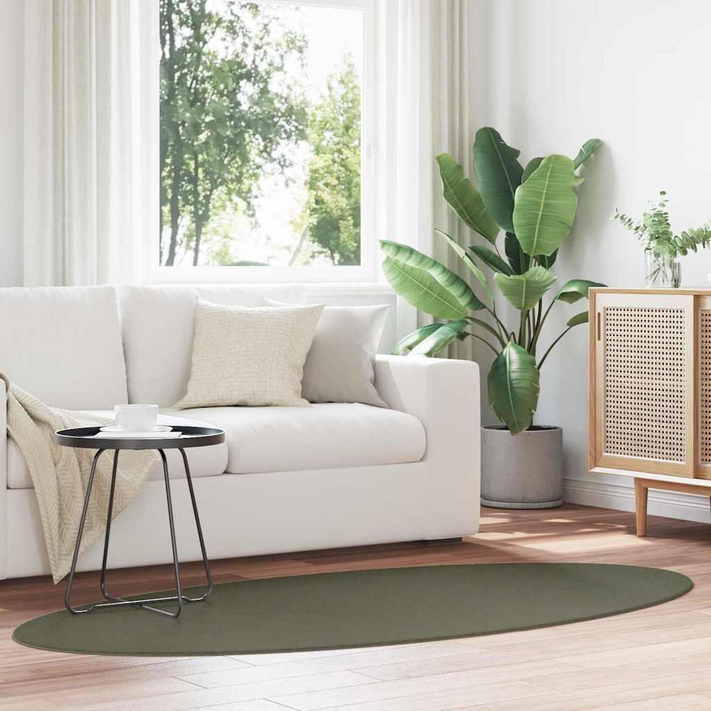 Bereichsteppiche HUARTE Anthrazit 100 x 200 cm 100 %Polyester