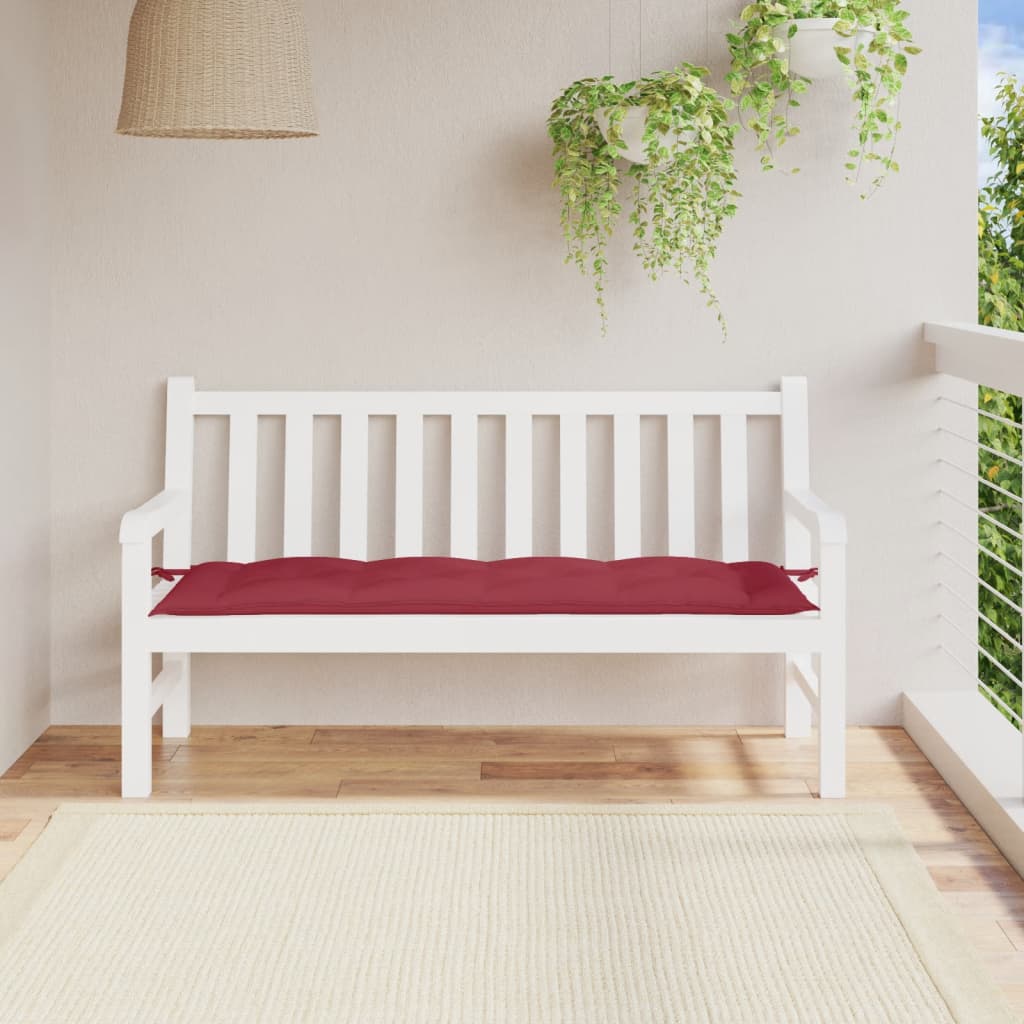 Gartenbank-Auflage Anthrazit 100x50x7 cm Oxford-Gewebe