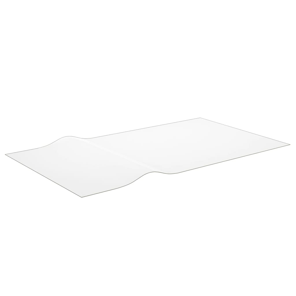 Tischfolie Transparent 100x60 cm 1,6 mm PVC