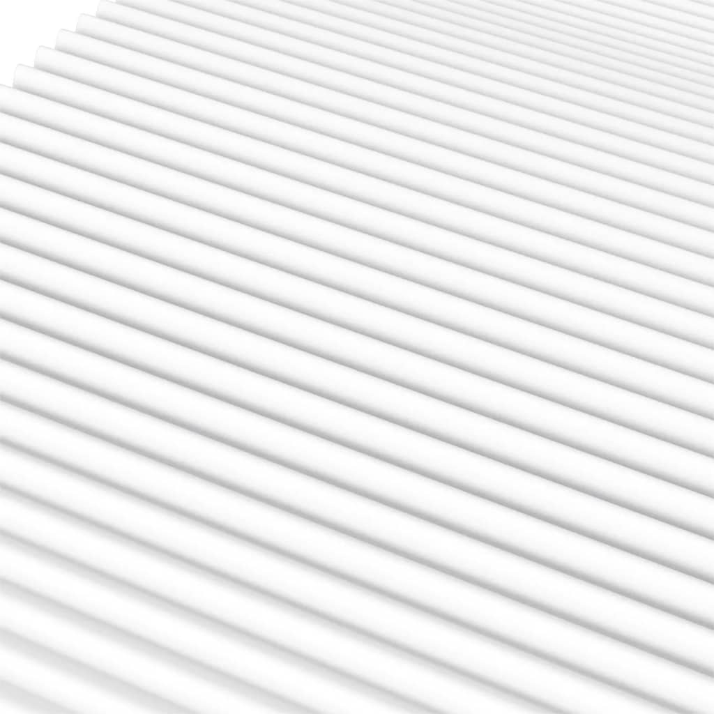 Schaumstoffmatratze Weiß 80x200 cm Härtegrad H2 H3