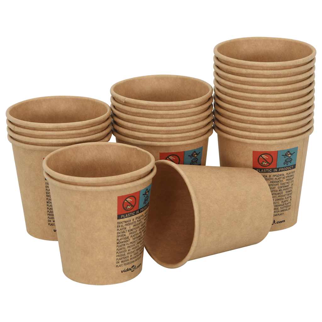 Pappbecher mit Deckeln 1000 Stk. 12oz 300ml