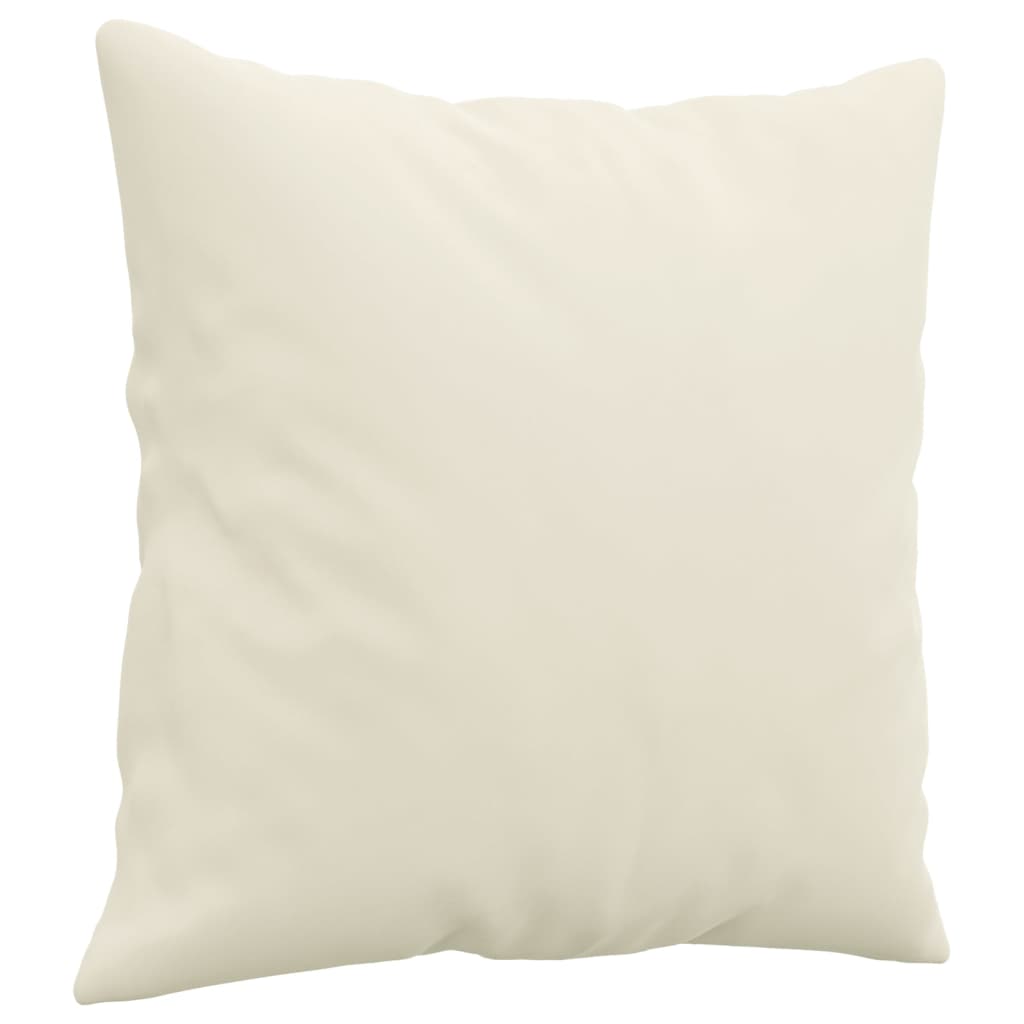 2-Sitzer-Sofa mit Zierkissen Dunkelgrün 120 cm Samt