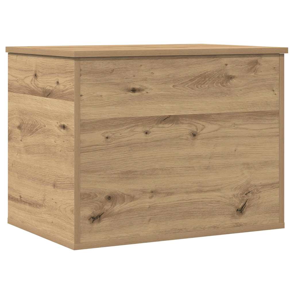 Aufbewahrungstruhe Weiß 84x42x46 cm Holzwerkstoff