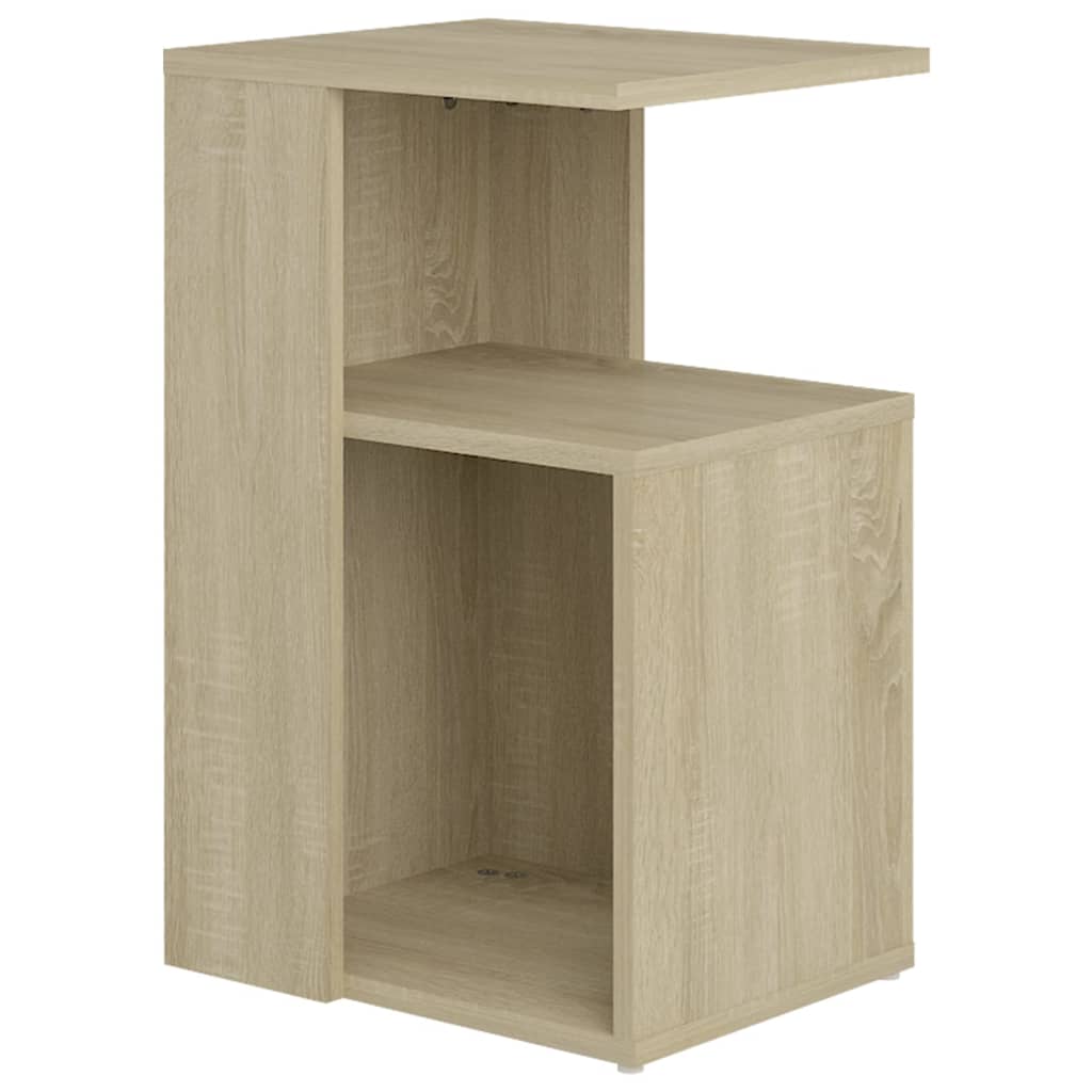 Beistelltisch Weiß 36x30x56 cm Holzwerkstoff