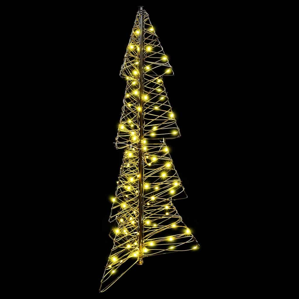 Weihnachtsbaum mit 100 LEDs Warmes Weiß 120 cm PET
