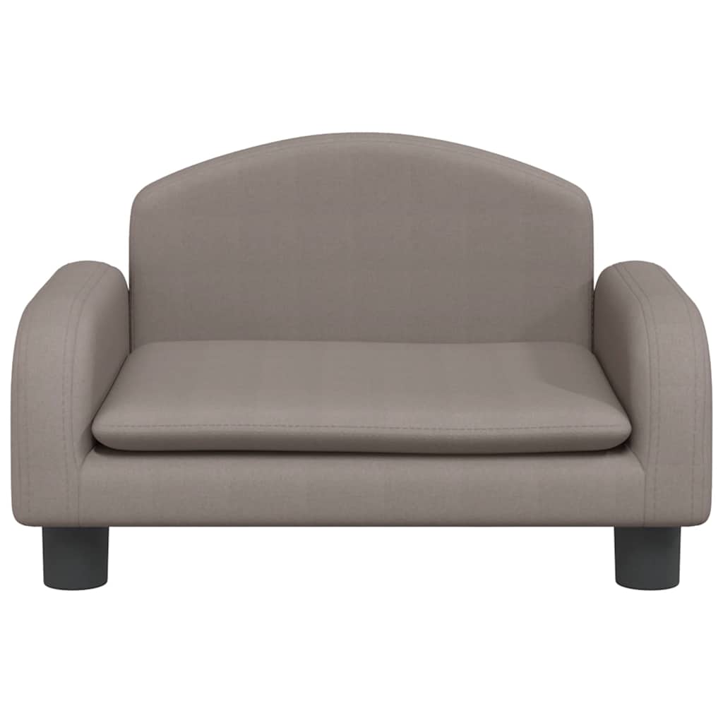 Hundebett Dunkelgrau 70x45x30 cm Stoff