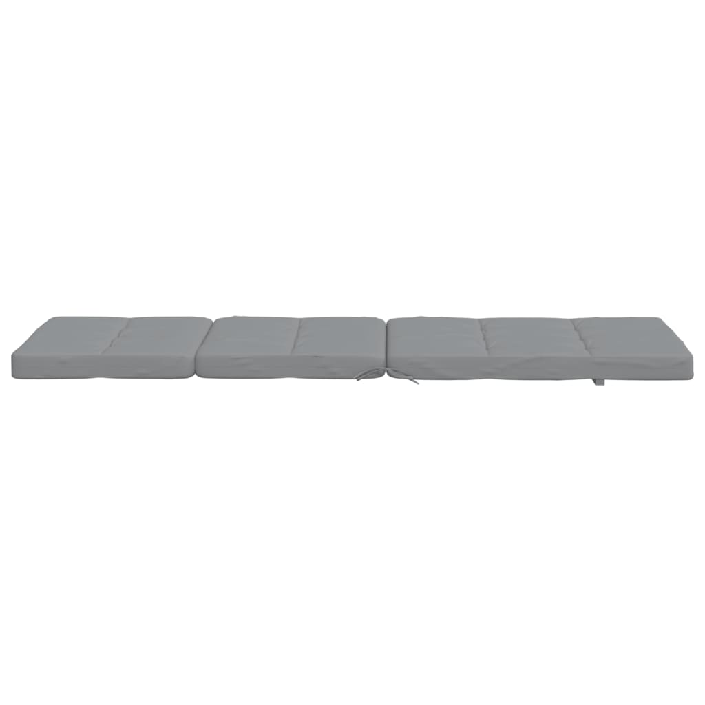 Liegestuhl-Auflagen 2 Stk. Creme Oxford-Gewebe