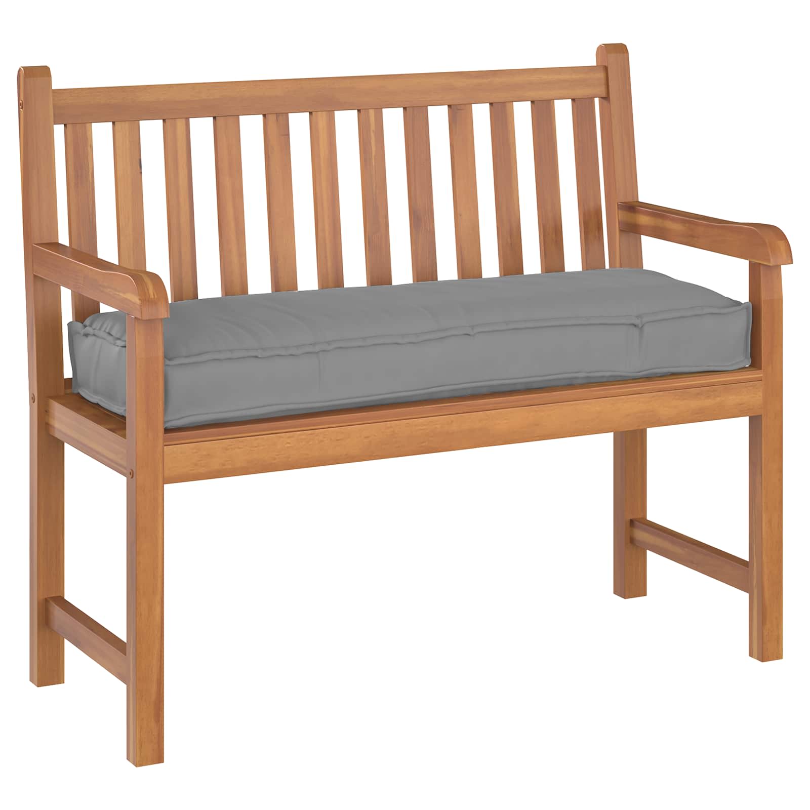Kissen Anthrazit 120 x 40 x 8 cm Oxford-Stoff