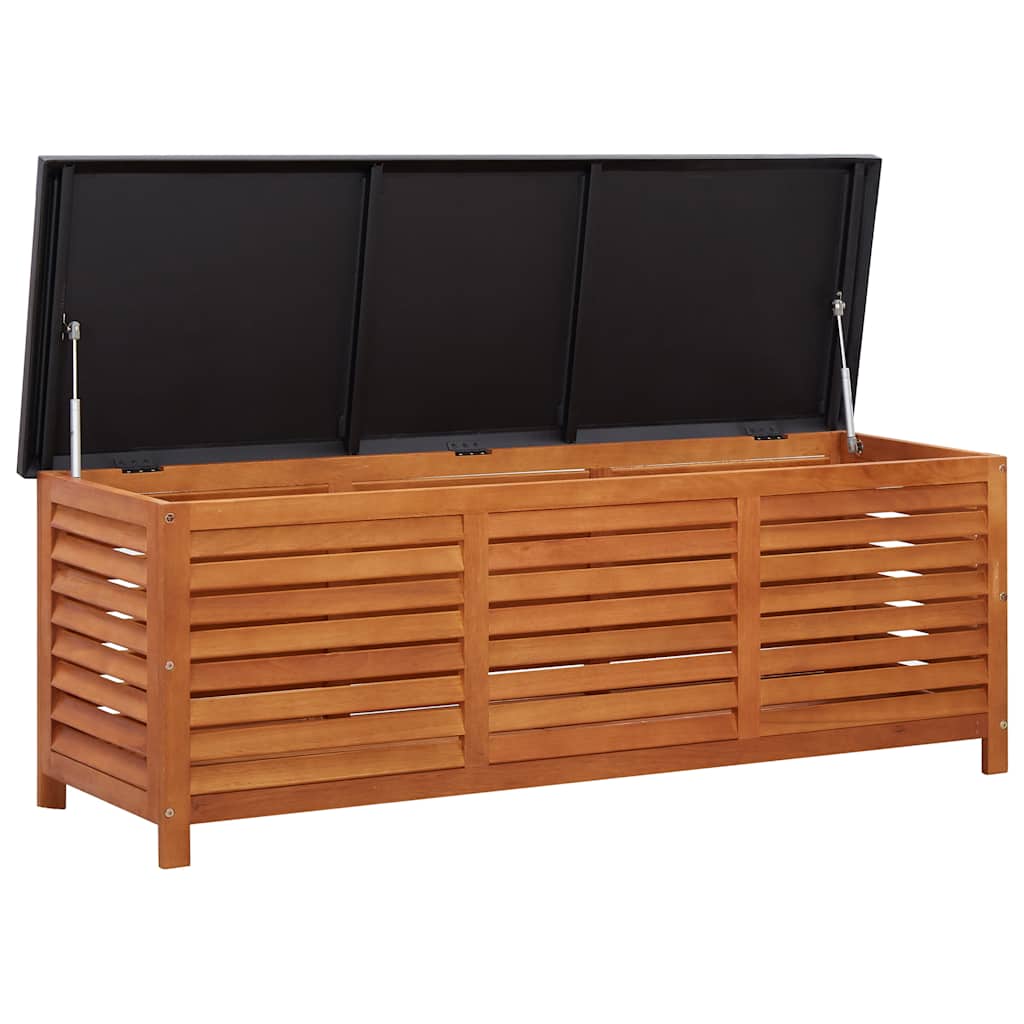 Gartenbox 60x50x55 cm Massivholz Eukalyptus