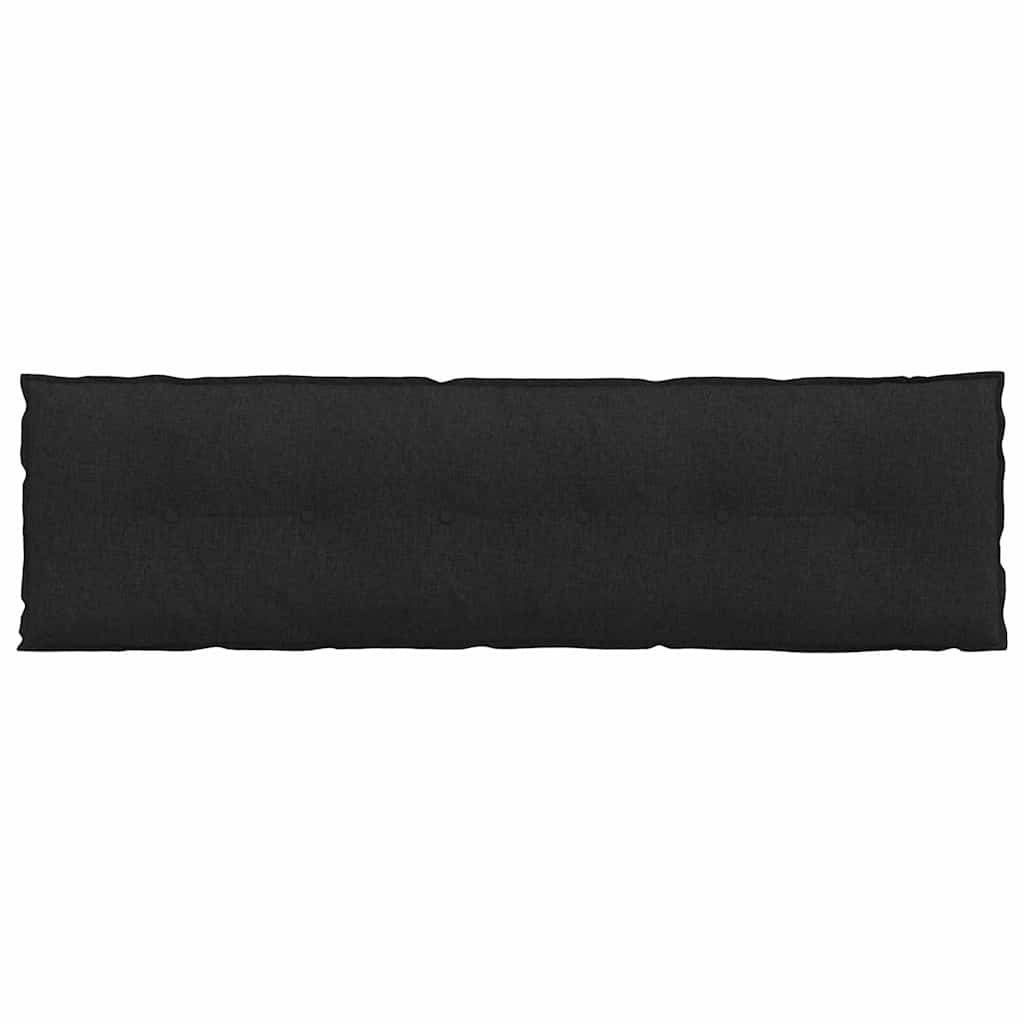 Rückenkissen Hellgrau 50 x 19 x 45 cm Stoff