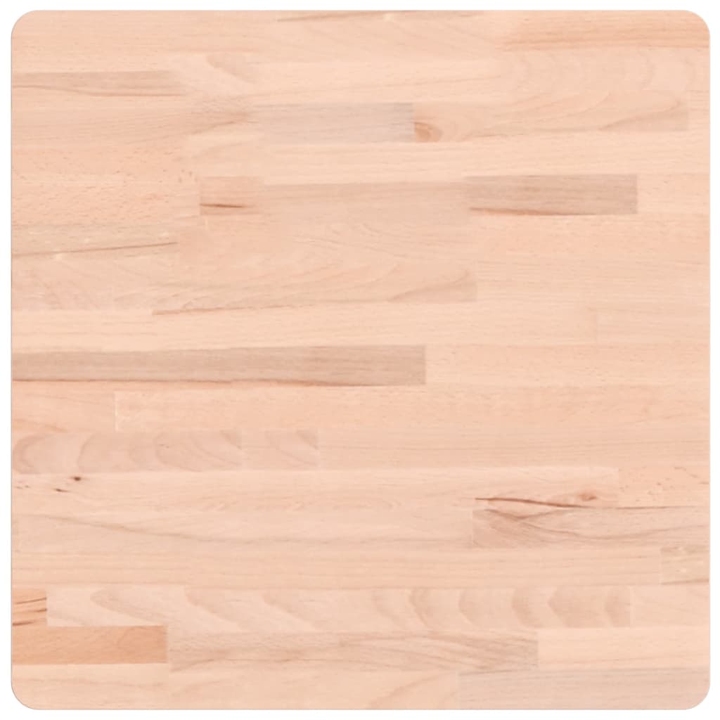 Tischplatte Ø30x1,5 cm Rund Massivholz Buche