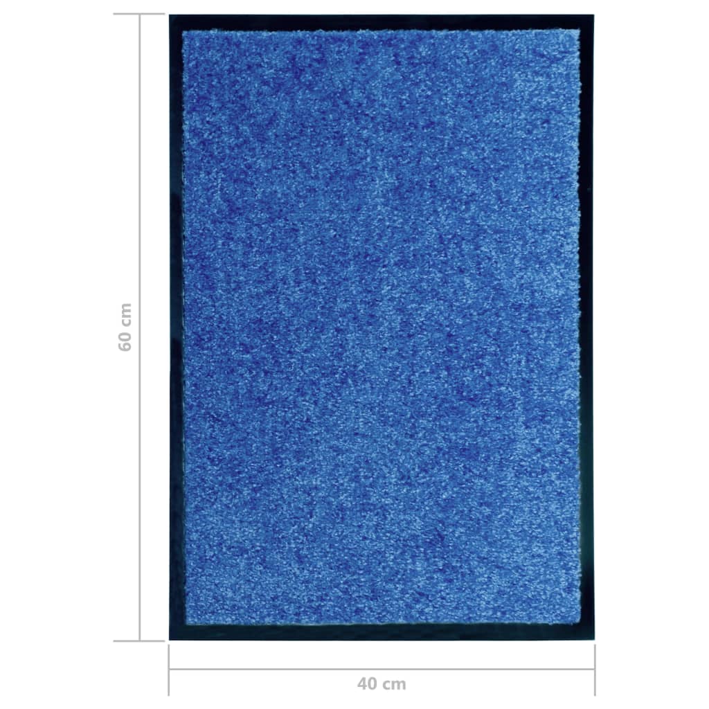 Fußmatte Waschbar Anthrazit 120x180 cm
