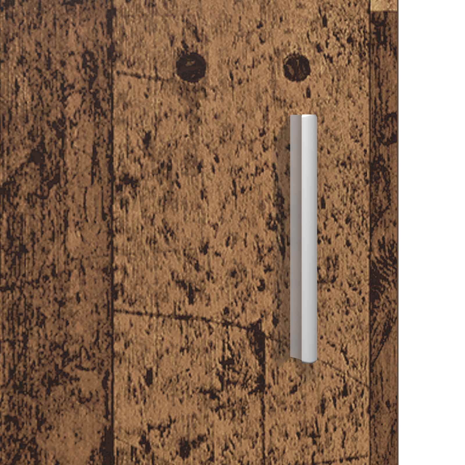 Highboard mit Regal FLORIN Weiß 60 x 35 x 182 cm Holzwerkstoff