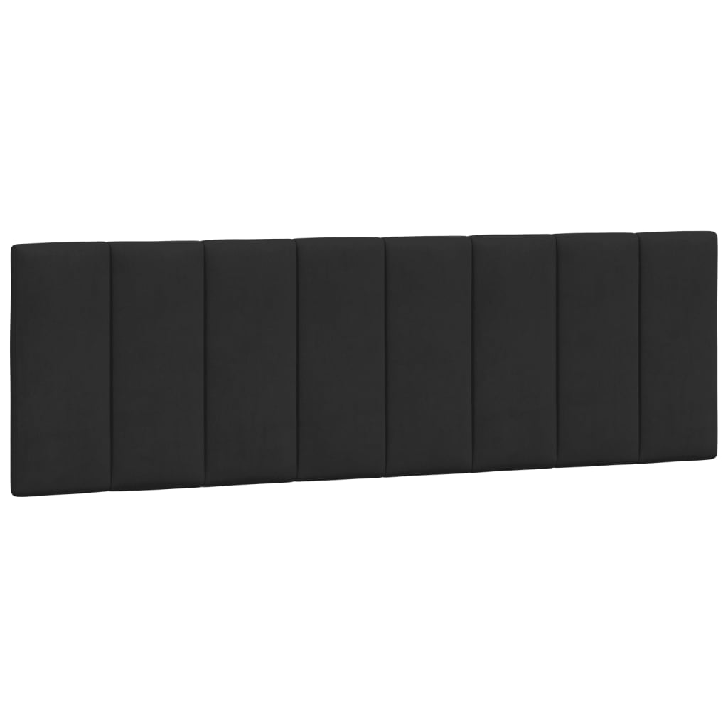 Bett mit Matratze "Hanko" Hellgrau 80x200 cm Samt