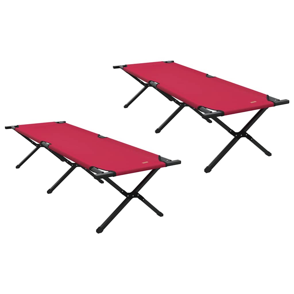 Klapp Schlafbett fürs Camping Blau 193 x 69 x 45 cm