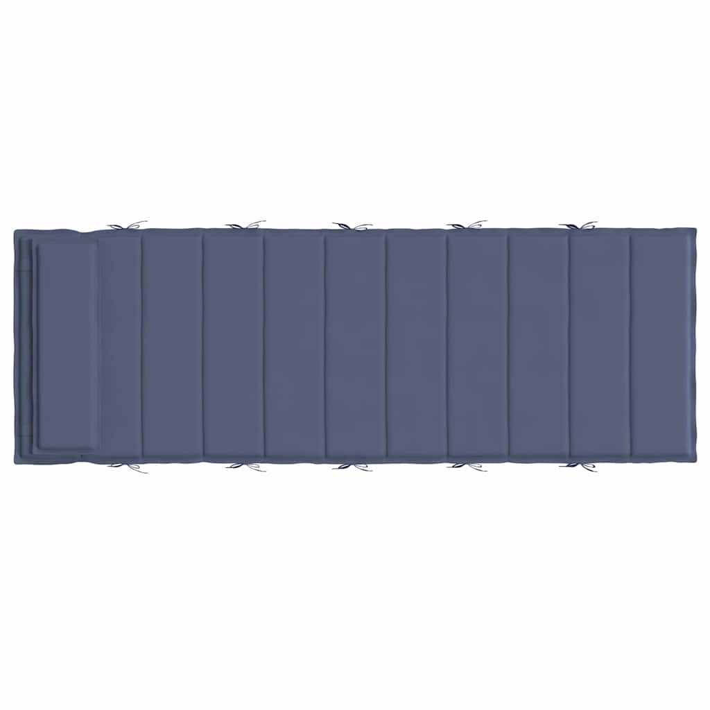 Sonnenliegen-Auflage Grau 180x60x4 cm Oxford-Gewebe