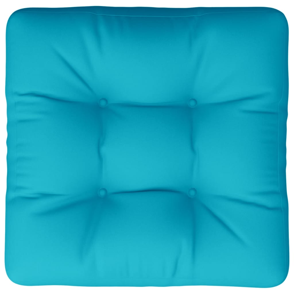 Palettenkissen Anthrazit 50x50x12 cm Stoff
