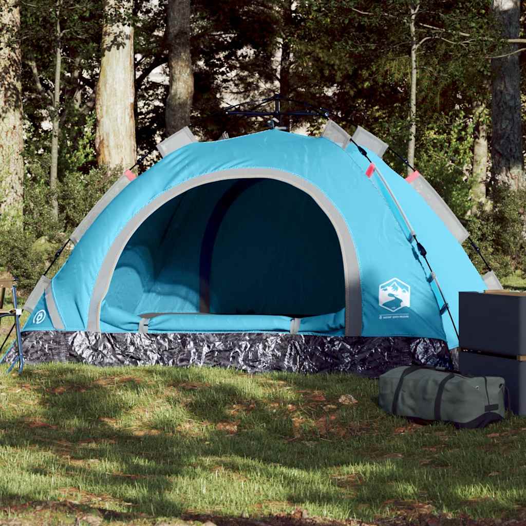 Campingzelt 2 Personen Grün Quick Release
