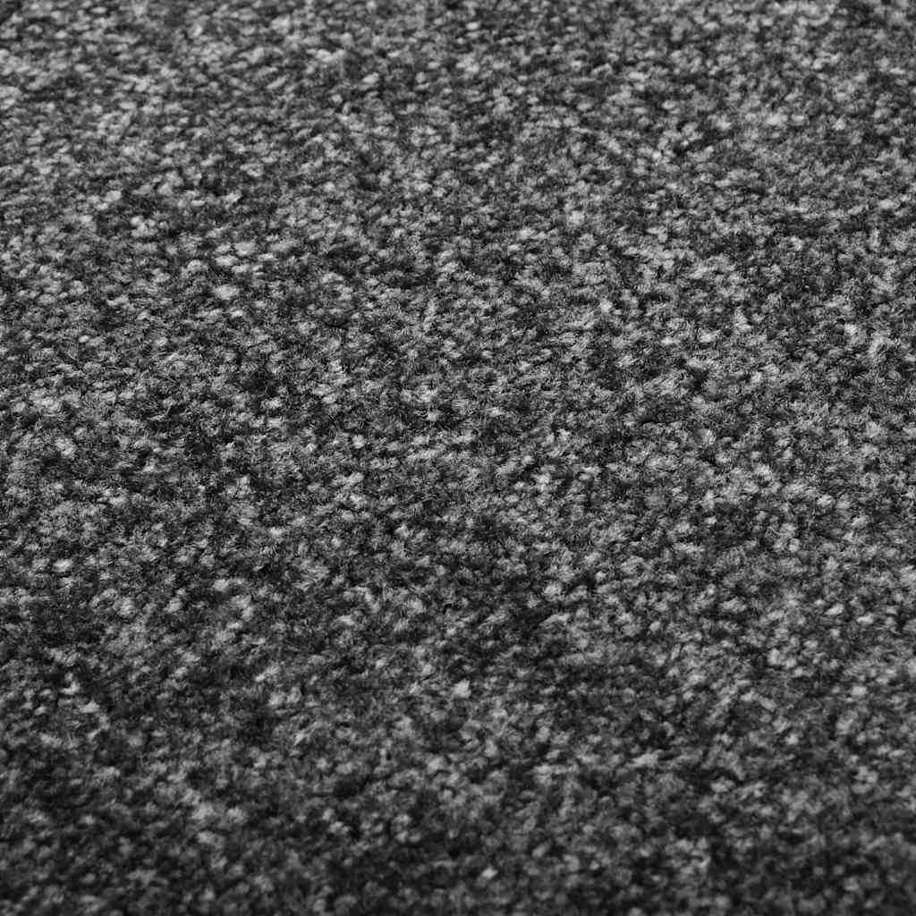 Fußmatte Waschbar Anthrazit 120x180 cm