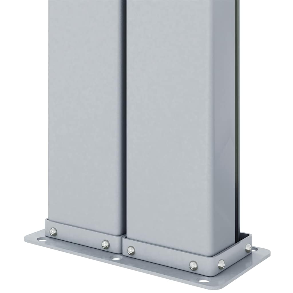 Ausziehbare Seitenmarkise 160×600 cm Braun