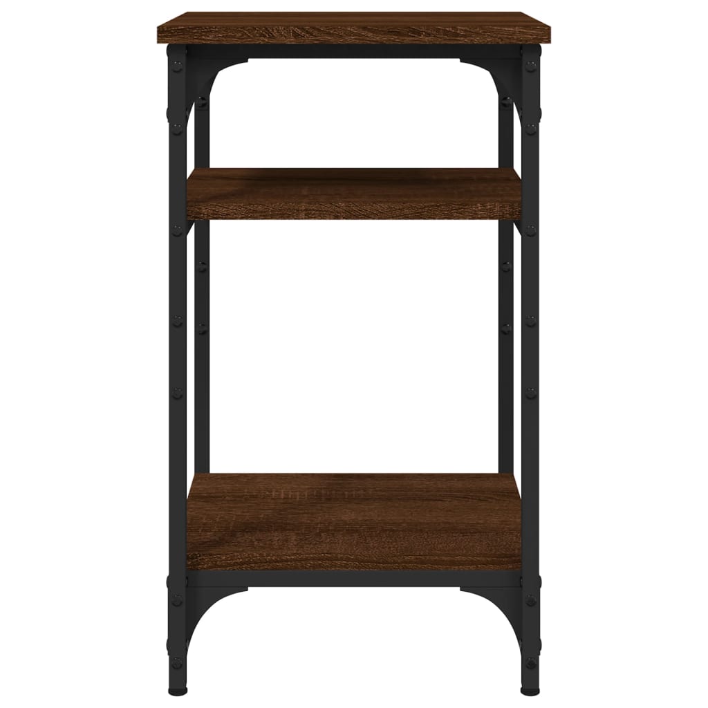 Beistelltisch Schwarz 40x30x75 cm Holzwerkstoff