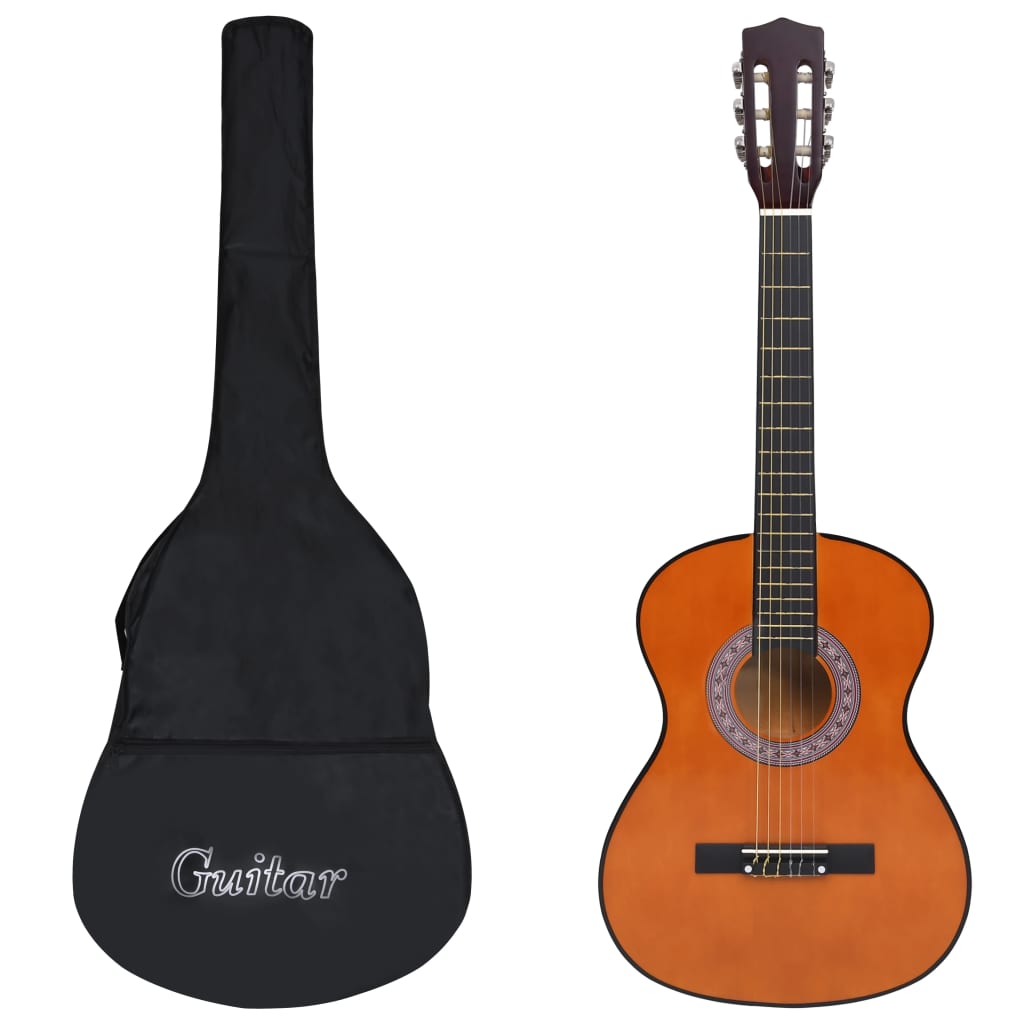 Klassikgitarre für Anfänger und Kinder mit Tasche 1/2 34