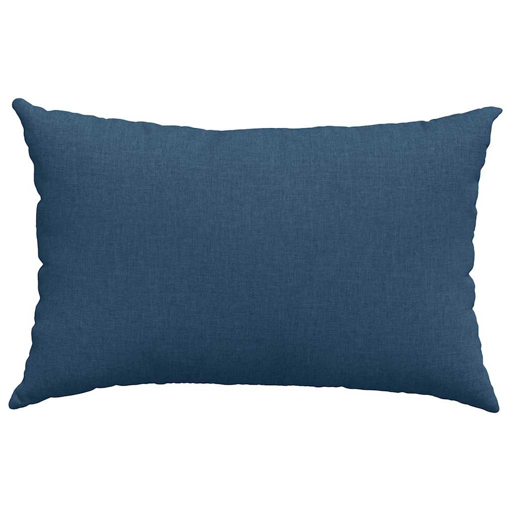 Sofakissen 2 pcs Hellgrau 50 x 30 cm Stoff